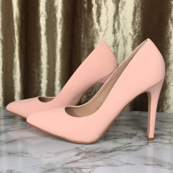 Glaze heels size 9 blush nubuck - Picture 3 of 6